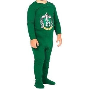 Harry Potter Slytherin Baby Sleeper Pajamas - Hogwarts, PJs, 6 months